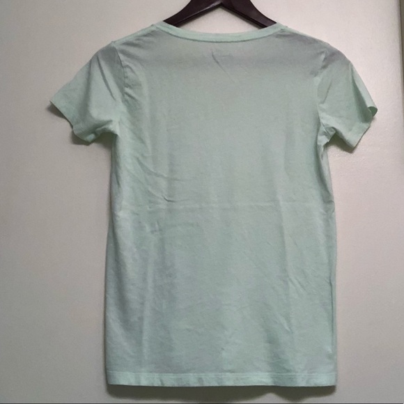 J Crew Mint Green Garment Dyed T, NWOT - Picture 3 of 6